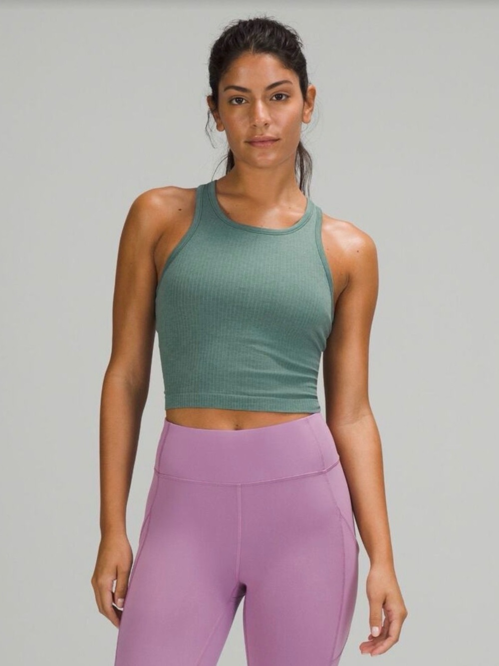 lululemon ebb to street cropped tank